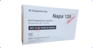 napa 125 suppository, napa 125 mg, napa 125 supp.