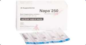 Napa suppository 250, napa suppository, 250mg napa suppository. napa supp 250